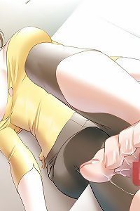 female dominance Footjob manga porn III - manga mess