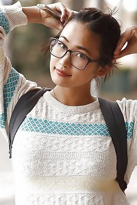 innocent Cali asian college girl (Hiding her real bod)